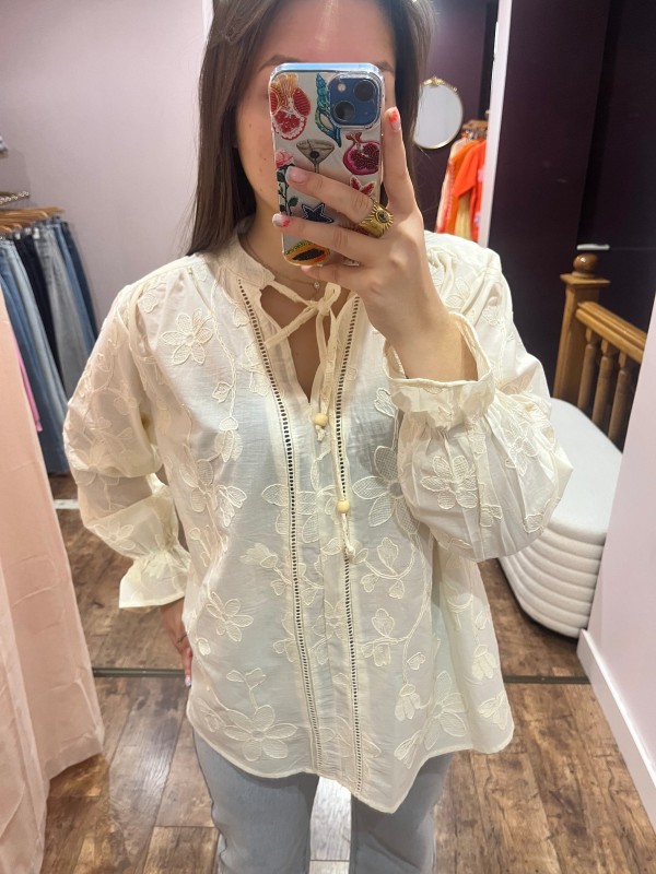 Blouse ZOÉ écru