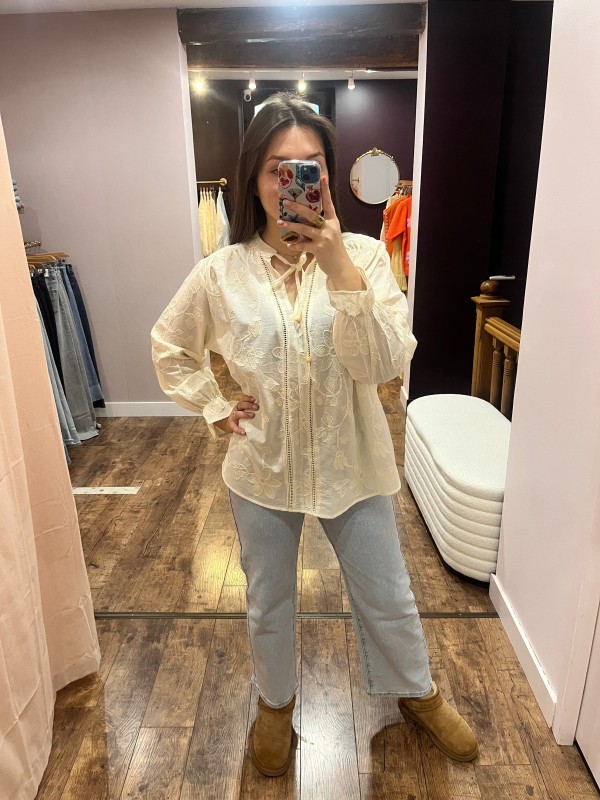 Blouse ZOÉ écru