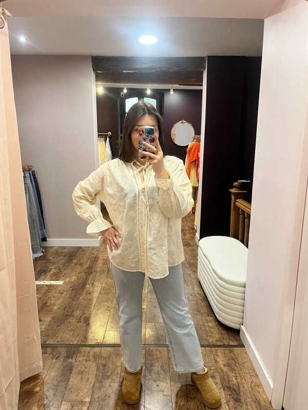 Blouse ZOÉ écru