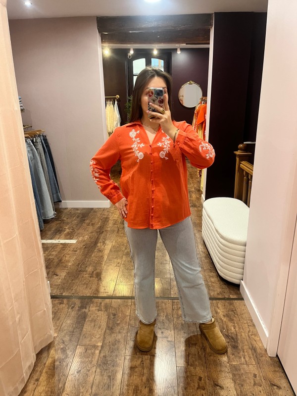 Blouse TIA orange