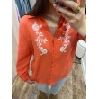 Blouse TIA orange