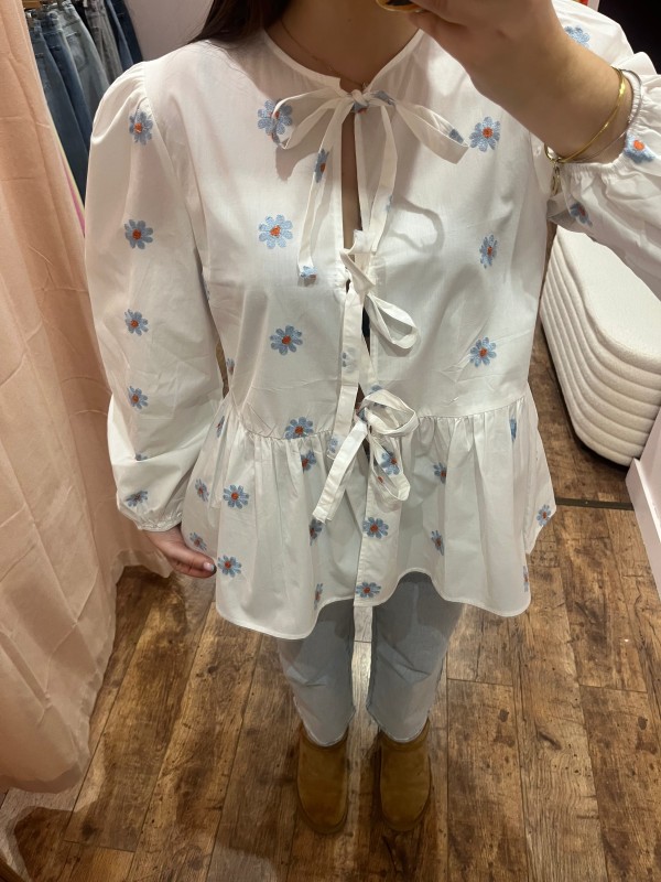 Blouse MANON fleurs