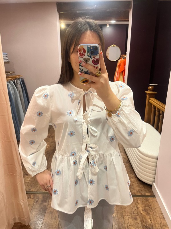 Blouse MANON fleurs