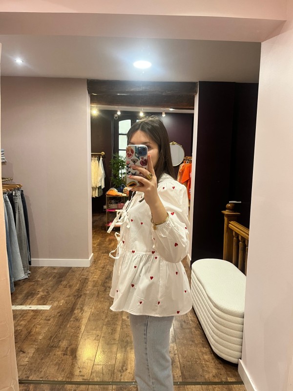 Blouse MANON coeur